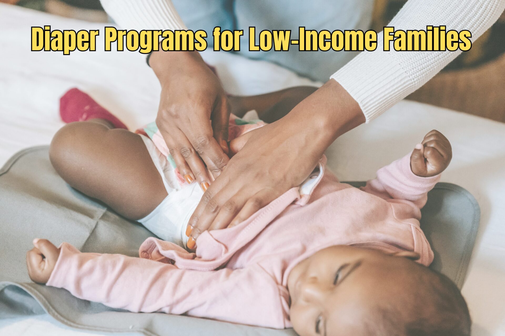 Diaper Programs for Low-Income Families