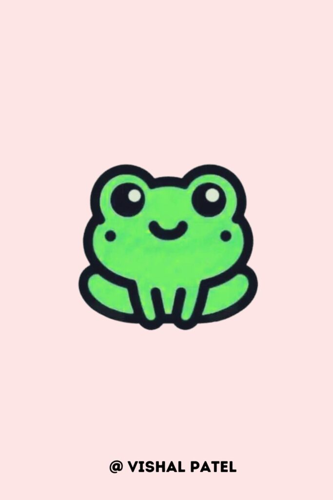 Easy Frog Drawing Ideas